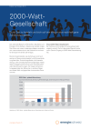 Fakten zur Energie Nr. 6: 2000-Watt-Gesellschaft