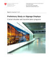 Preliminary Study on Signage Displays