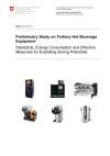 Preliminairy Study on Tertiary Hot Beverage Equipment