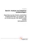 Bericht «Analyse von Erdwärmesondenanlagen» - Abschätzung des Anteils unterkühlter Erdwärmesonden von Anlagen, die vor Einführung der SIA 384/6 erstellt wurden