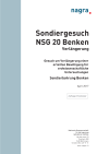 Sondiergesuch NSG 20 Benken - Verlängerung