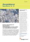 EnergieSchweiz Newsletter Nr. 15
