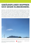 Gebäudeplaner wappnen sich gegen Klimawandel