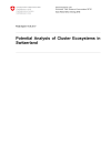 Potential Analysis of Cluster Ecosystems in Switzerland