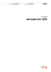 Eidgenössische Energieforschungskommission. Jahresbericht 2002