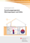 Forschungsprogramm Wärmepumpen und Kälte - Überblicksbericht 2012