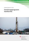 Forschungsprogramm Geothermie - Überblicksbericht 2012