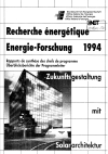 Energie-Forschung 1994 / Recherche énergétique 1994