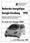 Energie-Forschung 1995 / Recherche énergétique 1995