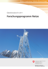 Forschungsprogramm Netze - Überblicksbericht 2011