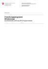 Forschungsprogramm Windenergie - Synthesebericht 2009 des BFE-Programmleiters