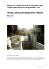 Programm Kleinwasserkraftwerke. Überblicksberichte der BFE-Programmleiter 2006