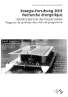 Energieforschung 2001. Überblicksberichte der Programmleiter