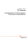 PVT Wrap-Up; Energiesysteme mit Photovoltaisch-Thermischen Solarkollektoren