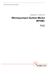 Wärmepumpen-System-Modul WPSM» - FAQ