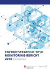 Energiestrategie 2050 -  Monitoring-Bericht 2018 - Kurzfassung