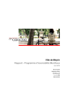 COMO – Projet «Centre de services de mobilité innovant pour l'écoquartier Les Vergers à Meyrin» – Rapport final