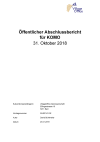 KOMO – Projekt «VillageOffice» – Schlussbericht