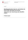 Verordnung über Geoinformation; Erläuterungen