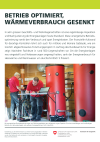 Betrieb optimiert, Wärmeverbrauch gesenkt