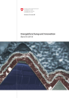 Energieforschung und Innovation - Bericht 2018