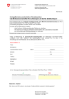 Antragsformular provisorischer Grossimporteur