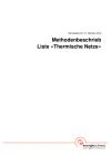 Methodenbeschrieb Liste «Thermische Netze»
