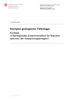 Sachplan geologische Tiefenlager - Konzept: «Überregionale Zusammenarbeit für Standortoptionen der Verpackungsanlagen»
